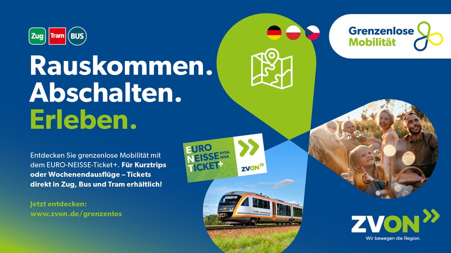 Monitorwerbung Grenzenlose Mobilität
