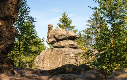 Großer Felsbrocken