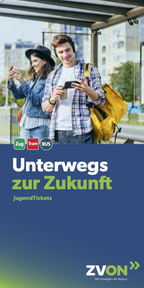 Titelbild des Jugenticketflyers